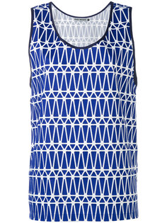 printed jersey tank top Issey Miyake Men