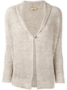 ribbed-knit cardigan Fay