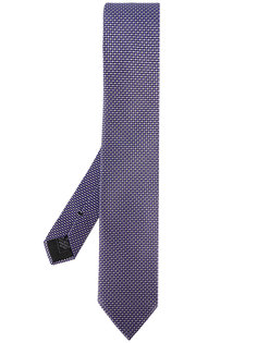 галстук с вышивкой Brioni