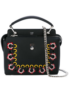 сумка-тоут с цветочной аппликацией Dotcom  Fendi