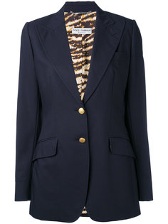 classic fitted blazer Dolce &amp; Gabbana Vintage