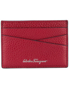 визитница с резным дизайном Salvatore Ferragamo