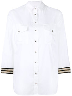 embroidered sleeve shirt Ballantyne