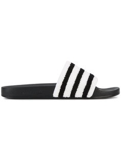 полосатые шлепанцы Adilette  Adidas Originals