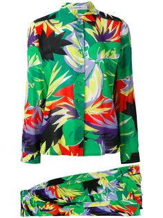 tropical print co-ord Jean Louis Scherrer Vintage