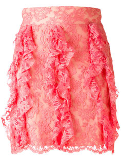 lace mini skirt Francesco Scognamiglio