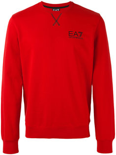 толстовка с принтом логотипа Ea7 Emporio Armani