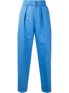 belted peg trousers Cityshop