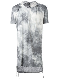 gradient printed long T-shirt Tom Rebl