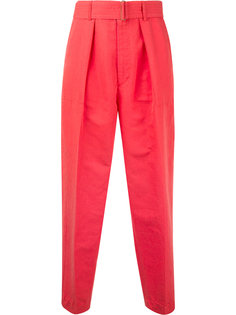 belted peg trousers Cityshop