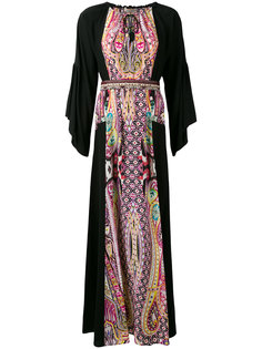 paisley insert kaftan dress Etro