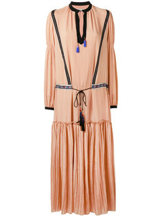 embroidered waist boho dress Etro