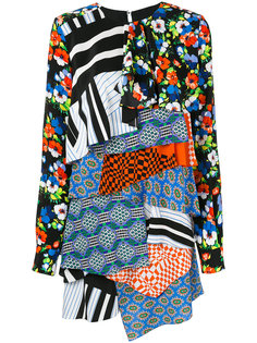 longsleeved patch dress MSGM