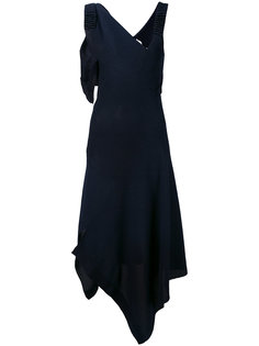 asymmetric draped dress Victoria Beckham