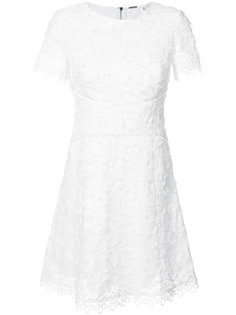 short sleeve crochet mini dress Elie Tahari