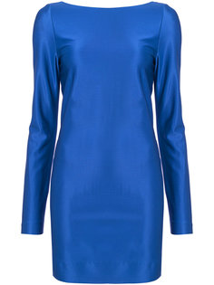 open back bodycon dress Mugler