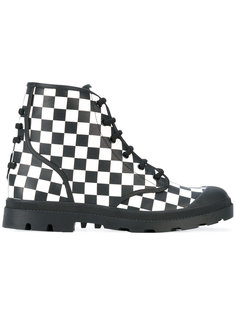 checkerboard boots Givenchy