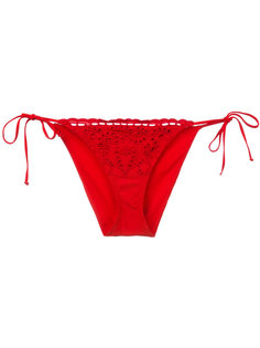 кружевной низ бикини с завязками по бокам Ermanno Scervino