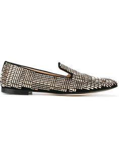 лоферы с украшением из кристаллов Giuseppe Zanotti Design