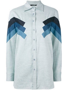 chevron detail shirt Neil Barrett