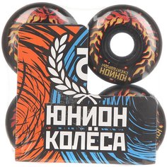 Колеса для скейтборда для скейтборда Union Fire Ф3 Black/Orange 103A 52 mm Юнион