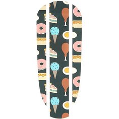 Наклейка на деку Union Food Sticker 22.5 Black/Multi Юнион