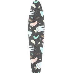 Шкурка для скейтборда для лонгборда Union Space Grip 22.5 Black/Multi Юнион