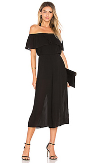 Pleated off shoulder jumpsuit - Endless Rose