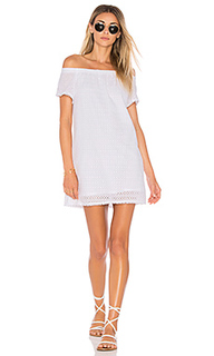 Off the shoulder eyelet dress - Michael Stars