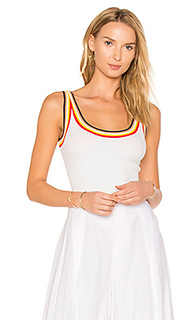 Rainbow trim bodysuit - KENDALL + KYLIE