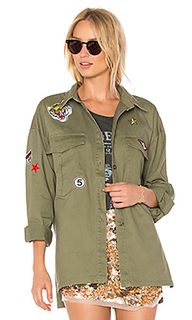 Patched army jacket - the hour