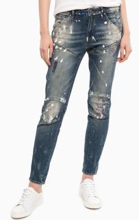 Джинсы с контрастным принтом G Star RAW