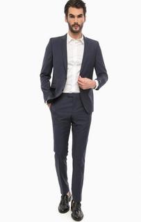 Классический синий костюм Strellson