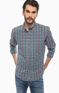 Хлопковая футболка в клетку Gas