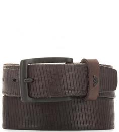Ремень из натуральной кожи с тиснением Armani Jeans