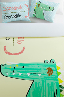 КПБ 1,5 сп Счастливый крокодил Сирень