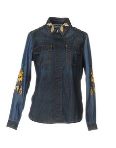 Джинсовая рубашка Roberto Cavalli