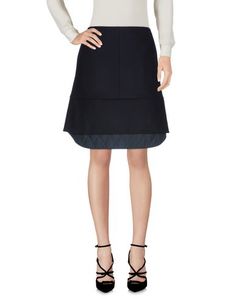 Юбка до колена Jil Sander Navy