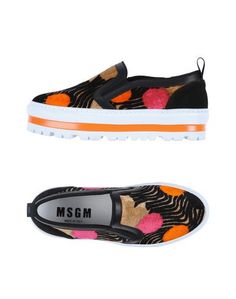 Низкие кеды и кроссовки Msgm