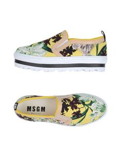 Низкие кеды и кроссовки Msgm