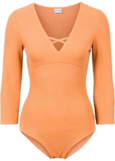 Боди в резинку (корица) Bonprix