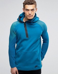 Зеленое худи Nike Tech 805655-301 - Зеленый