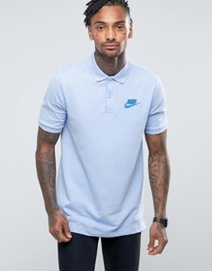 Синяя футболка-поло Nike Matchup 829360-450 - Синий