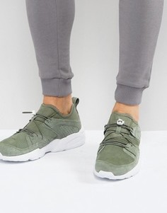 Зеленые мягкие кроссовки Puma Blaze Of Glory 36010110 - Зеленый