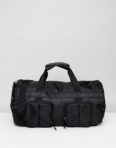 Черная сумка-викендер с карманами и внутренняя сумка-мешок для обуви ASOS - Черный
