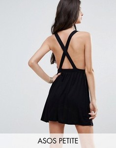 Пляжное платье мини ASOS PETITE - Черный