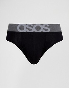 Трусы с логотипом на поясе ASOS - Черный