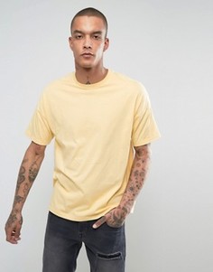Желтая oversize-футболка ASOS - Желтый
