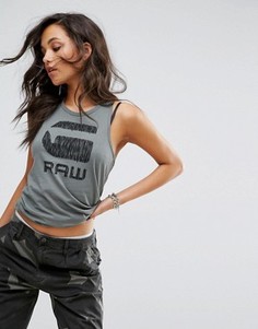 Майка с логотипом G-Star Be Raw - Мульти