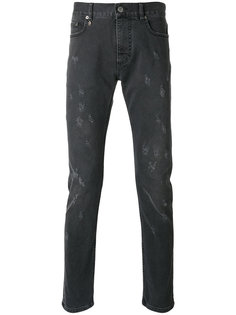 джинсы с потертой отделкой Marc Jacobs
